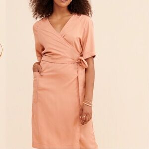 Eve Gravel Day in Denmark Wrap Dress